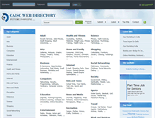 Tablet Screenshot of directory.caisc.co.in